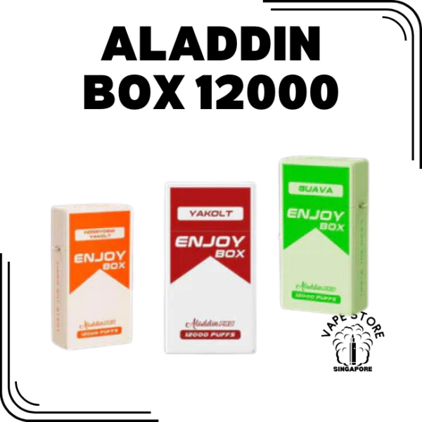 Aladdin enjoy box 12000-vape shop singapore