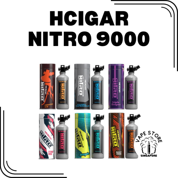 hcigar nitro 9000-vape shop singapore