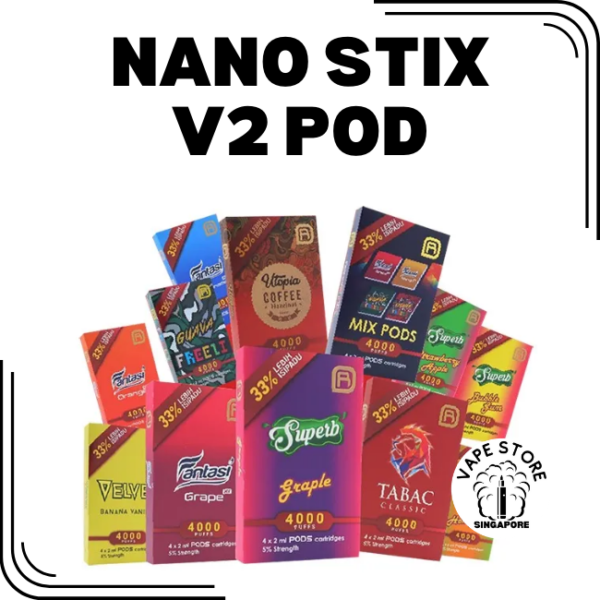 Nano stix v2 pod - vape store singapore