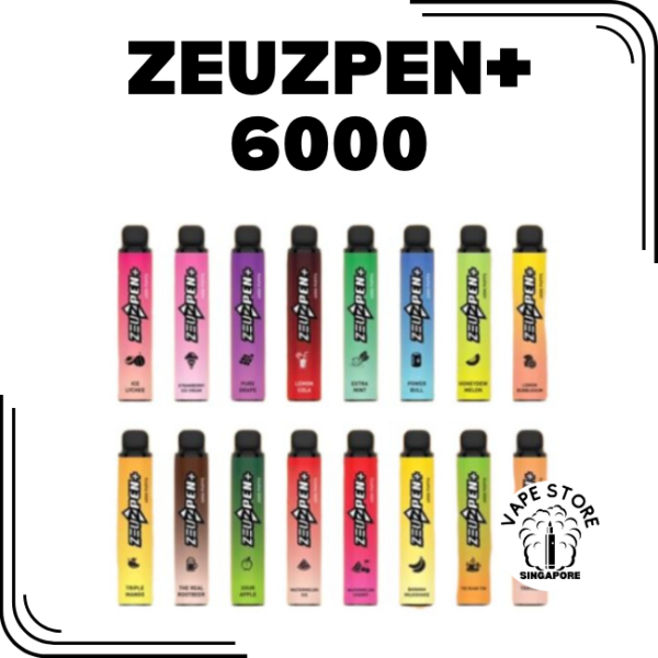 zeuzpen+6000-vape store singapore