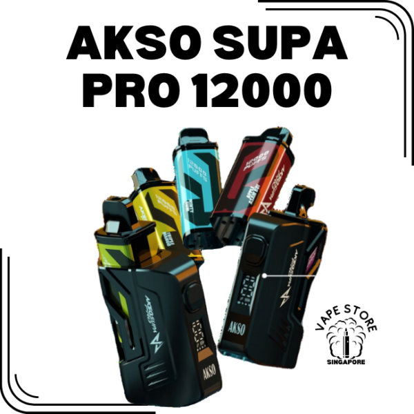 Akso supa pro 12000-vape shop singapore