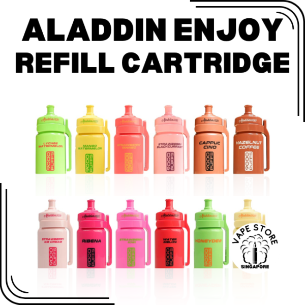 aladdin more enjoy 9000 refill cartridge-vape shop singapore