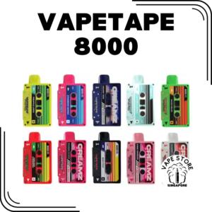 Vapetape 8000 disposable vape-vape shop singapore